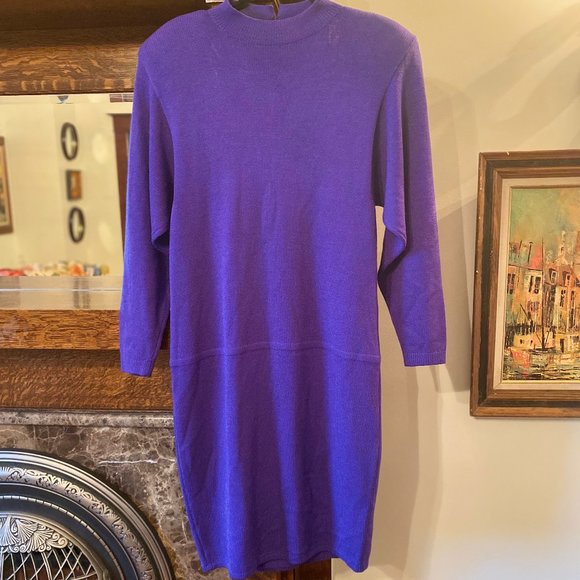Vintage St. John by Marie Gray Dress - Picture 1 of 8